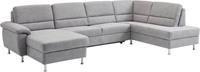 CALIZZA INTERIORS Wohnlandschaft »Onyx«, 3 Teile, wahlweise mit Bettfunktion und Bettkasten