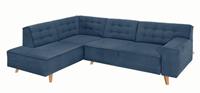 Tom Tailor Ecksofa »NORDIC CHIC«, mit Ottomane, wahlweise mit Sitzvorzug, Füße Buche natur