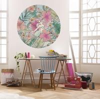 Komar Vliestapete »Ariel Ocean Flowers«, glatt, bedruckt, (1 St), 125 x 125 cm (Breite x Höhe) - 1 Teil