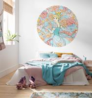 Komar Vliestapete »Cinderella Pastel Dreams«, glatt, bedruckt, (1 St), 125 x 125 cm (Breite x Höhe) - 1 Teil