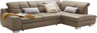 Set one by Musterring Ecksofa »SO1200«, Ottomane links oder rechts bestellbar, wahlweise mit Bettfunktion