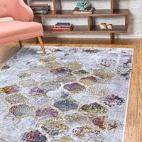 Yomonda Designteppich Venedig Kurzflor Orientalisch beige Gr. 85 x 150