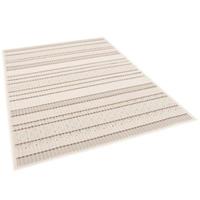 Pergamon In & Outdoor Teppich Campus Modern Bunt Streifen Teppiche beige Gr. 120 x 160