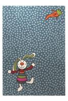 Sigikid Teppichart Rainbow Rabbit Teppiche blau Gr. 120 x 170