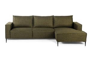 Haluta Hoekbank Russel - 278 x 148 x 83 cm - Groen