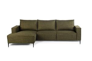 Haluta Hoekbank Russel - 278 x 148 x 83 cm - Groen
