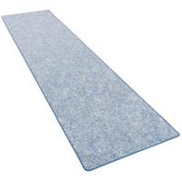 Snapstyle Schlingenteppich Memory Meliert Läufer Teppiche blau Gr. 80 x 200