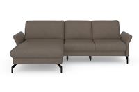 sit&more Hoekbank Fashion L-vorm naar keuze met verstelbare hoofdsteun en uittrekzitting, motorisch