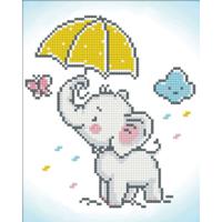 "DIAMOND DOTZ Original Diamond Painting ""Baby Brollie“ 20 x 25 cm ab 8 Jahren (DD3.028)"