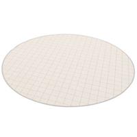 Snapstyle In & Outdoor Teppich Oslo Trend Rund Teppiche hellgrau Gr. 100 x 100