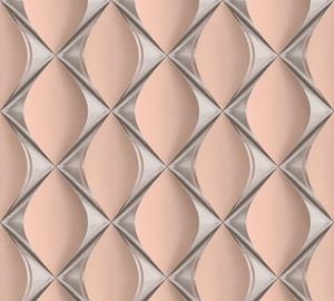 Living walls Vliestapete »My Home My Spa«, strukturiert, 3D-Optik, metallic, Design Tapete
