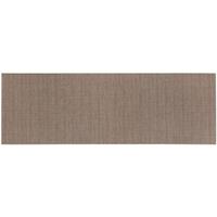 HOMCOM Küchenläufer Dunkelbeige 50 x 150 cm - beige - 