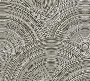 Living walls Vliestapete »My Home My Spa«, strukturiert, 3D-Optik, Glitzermuster, gemustert, Kreise