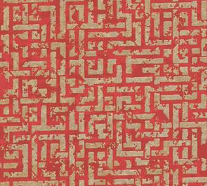 Living walls Vliestapete »My Home My Spa«, strukturiert, geometrisch, grafisch, glänzend, Design Tapete