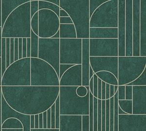 Living walls Vliestapete »My Home My Spa«, strukturiert, geometrisch, grafisch, Motiv, Design Tapete