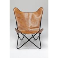Kare Design Fauteuil California Leather Brown