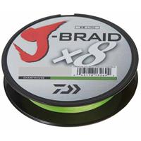 J-Braid X8 - Chartreusse - Dyneema -  0.10mm - 300m