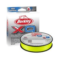 Berkley X9 Braid Fluro Green - 20.6kg - 0.20mm - 150m