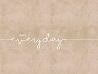 Living walls Fototapete »The Wall«, glatt, mit Schrift, Motiv, Sprüche, modern, beige