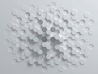 Living walls Fototapete »The Wall«, glatt, 3D-Optik, matt, geometrisch, modern