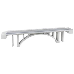 Faller 120505 H0 Bogenbrücke 2gleisig (L x B x H) 1015 x 137 x 217mm