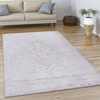 PACO HOME Teppich Wohnzimmer Kurzflor Vintage Abstrakt Orientalisch Modern Bordüre 120x170 cm, Mehrfarbig - 