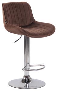 KantoormeubelenPlus Barkruk Mandal Velvet C, Bruin