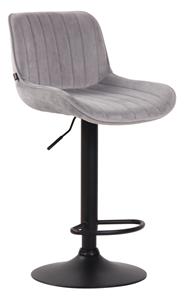 KantoormeubelenPlus Barkruk Mandal Velvet Z, Grijs