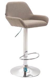 KantoormeubelenPlus Barkruk Mysen Stof C, Taupe
