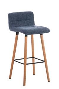 KantoormeubelenPlus Barkruk Sauvo Stof, Blauw
