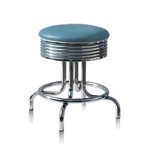 Fiftiesstore Bel Air Barkruk BS-28-48 Blauw
