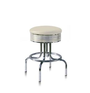 Fiftiesstore Barkruk BS-28-66 Gebroken Wit