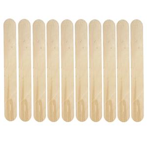 Trendoz 250x naturel hobby knutsel houtjes/ijslollie stokjes 20 x 2,5 cm -