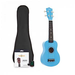 Gear4Music Ukulele Pakket van  Blauw