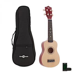 Gear4Music Ukulele Pakket van  Natural