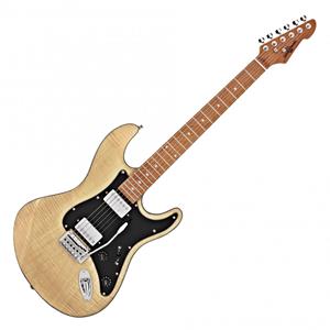 Gear4Music LA Select Electric Guitar By  Natural Flame - B-Stock - Nearly New