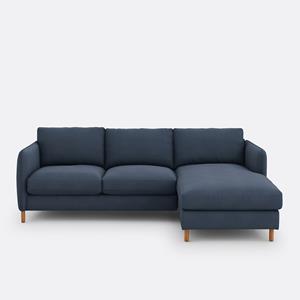 LA REDOUTE INTERIEURS Omvormbare hoekbank, katoen/polyester, Loméo