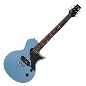 Gear4Music New Jersey Classic II Electric Guitar by G4M Pelham Blue NearlyNew