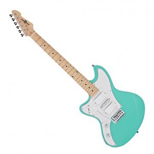 Gear4Music Seattle Elektrische Gitaar (LH) van  Seafoam Green