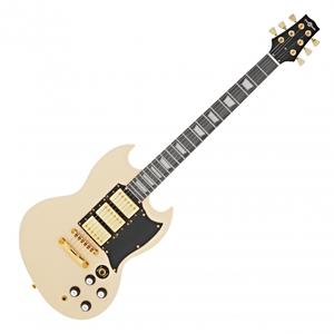 Gear4Music Brooklyn Select Electric Guitar by  Ivory - Nearly New