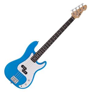 Gear4Music LA Basgitaar van  Blauw