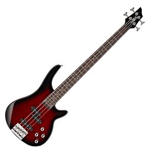 Chicago Basgitaar van  Trans Red Burst