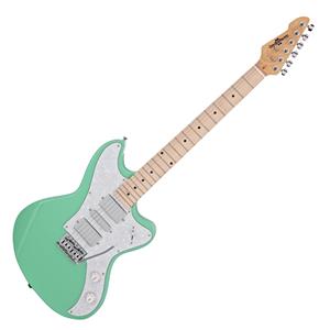 Gear4Music Seattle Elektrische Gitaar van  Seafoam Green