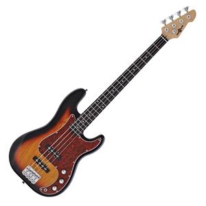 Gear4Music LA Select Basgitaar van  Sunburst