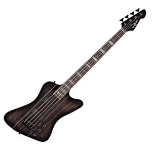 Gear4Music Harlem Z Basgitaar van  Trans Black