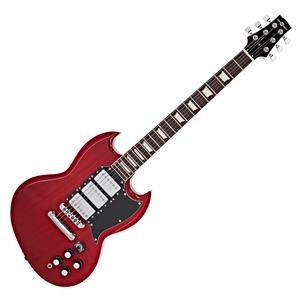 Gear4Music Brooklyn Select Elektrische Gitaar van  Rood