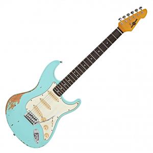 Gear4Music LA Legacy Gitaar van  Lagoon Blue