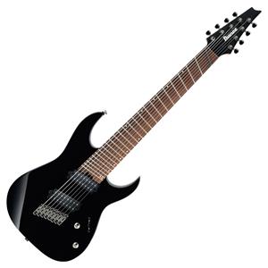 Ibanez RGMS8 Iron Label Multi Scale 8 String Black