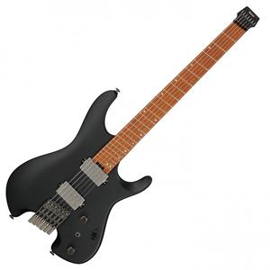 Ibanez QX52 Q Series Headless Guitar Black Flat