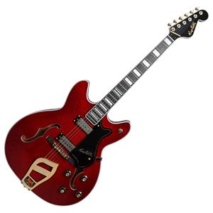 Hagström 67 Viking II Wild Cherry Transparent
